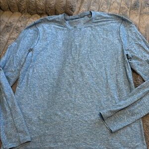Lululemon Athletica Blue Long Sleeve Tee